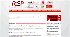 Desktop Screenshot of fesp.org