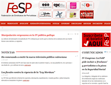 Tablet Screenshot of fesp.org